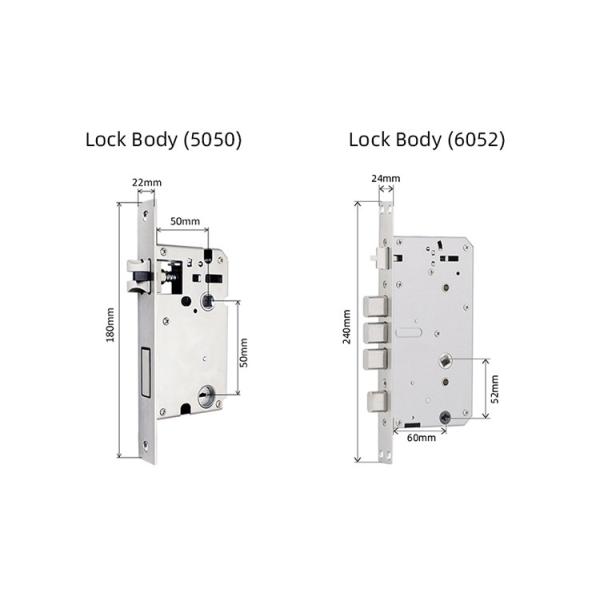 Keyless Tuya Smart Door Lock Anti Corrosion Bluetooth Home Locks
