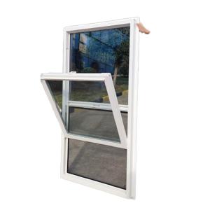 Buy cheap American Design UPVC Single Hung Window With Double Tempered Glass And Crescent Lock product