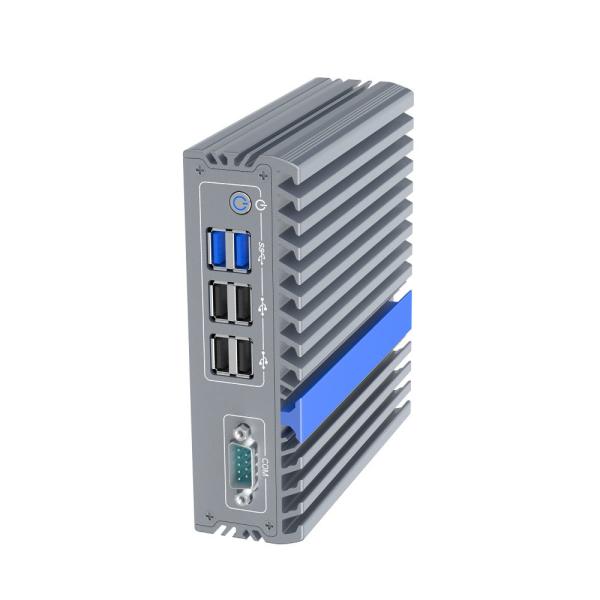 Quality Compact Industrial Fanless Mini Pc J3710 CPU Mini Pc Windows 11 for sale