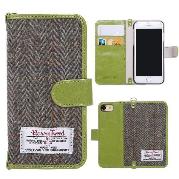 Quality 4.7 Inch Harris Tweed Phone Case , Iphone 7 Flip Case IPhone 8 Card Cover for sale