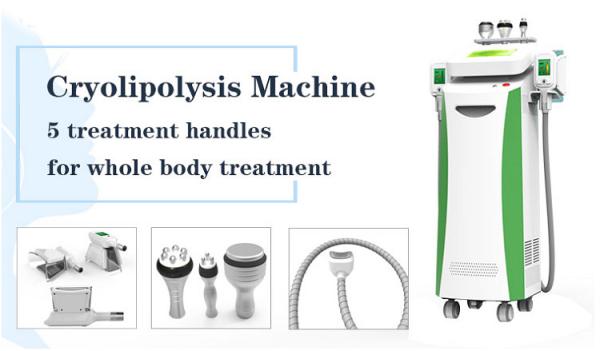 Quality non invasive fat reduction procedures cryolipolysis cavitation rf multifunction machine for sale