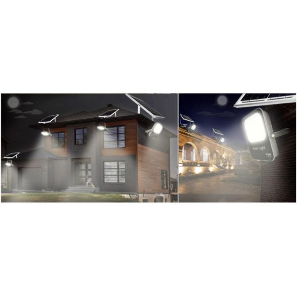 170LM/W Solar IP65 LED Flood Light Charging Time 5 - 6Hrs