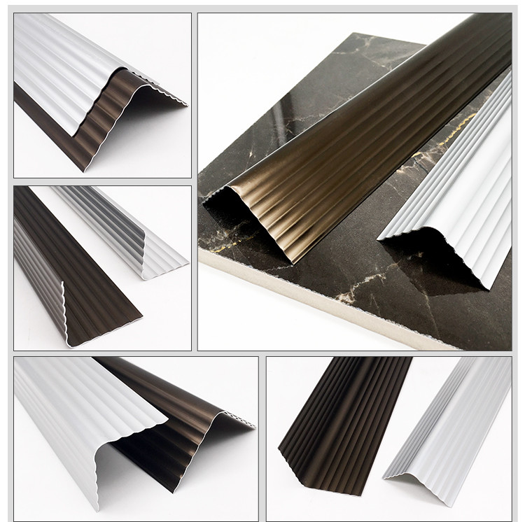 Industrial Right Angle Aluminum Extrusion Profiles For Wall Protection