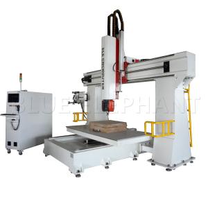 Buy cheap 3d Pattern 5 Axis Cnc Router Machine For Wood Cutting 11KW Imported Taiwan DELTA Inverter product