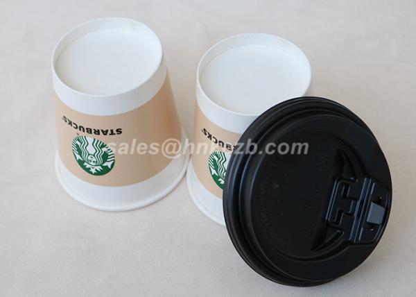 Quality 4oz Ice Cream Paper Cups With Lids Custom Logo Printed For Yogurt / Drinking for sale
