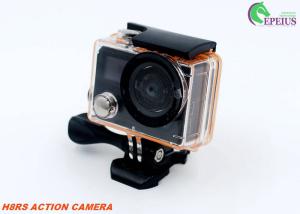 China Original Remote Control Helmet Mounted Camera , EKEN Dual Screen Wireless Hidden Camera  on sale