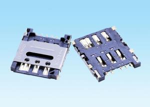 Buy cheap Premium Nano SIM Card Connector 50V Voltage Rating -20 To 85℃ Operating Temp product