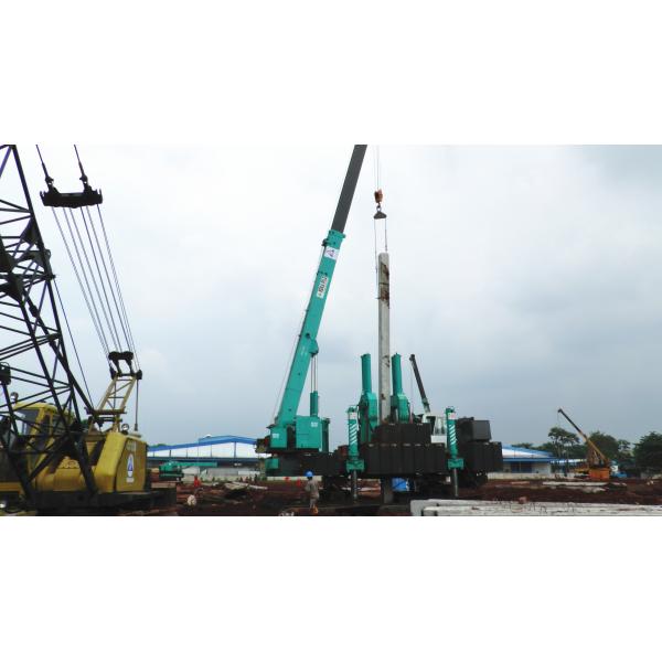 No Noise No Pollution Mini Pile Driving Equipment For Spun Pile Square Pile Foundation With Customized Color