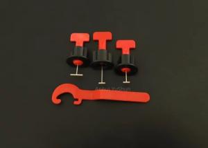 Plastic Tile Leveling System 1.5mm T type clips for Construction and Floor Installation
