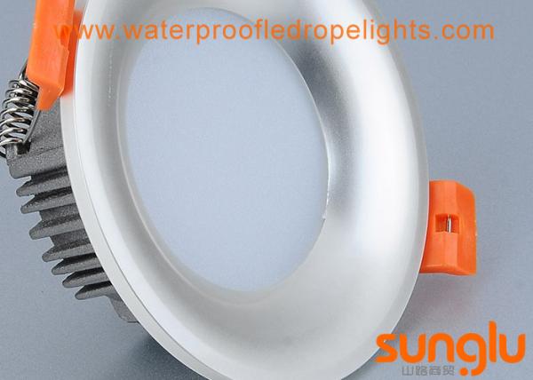 Quality Professional 240v LED Downlights No Flicker Pear Silver Color SMD LED Downlight for sale