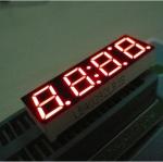 Red Yellow 4 Digit 7 Segment LED Display For Timer Clock 500mm