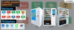 WM0-WE POP Vending Machine With E-Wallet Payment Micron Smart Vending Machine In Malaysia
