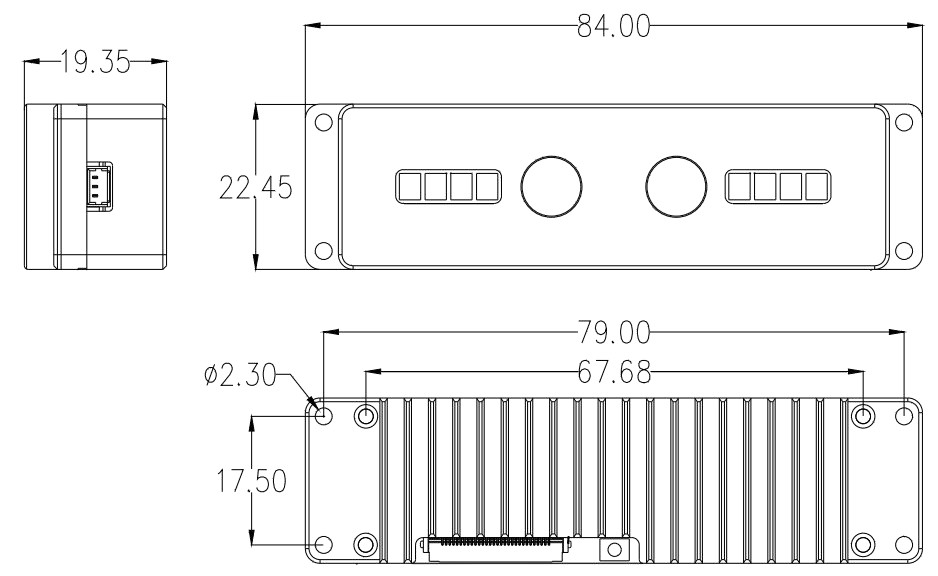 JP1126 Intelligent Dual-Lens Camera Module Up to 2.0 Tops performance, supports INT8/INT16 5V/1A