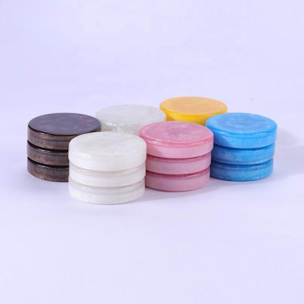 Quality Game Custom Backgammon Chips Pieces Colorful Backgammon Board for sale