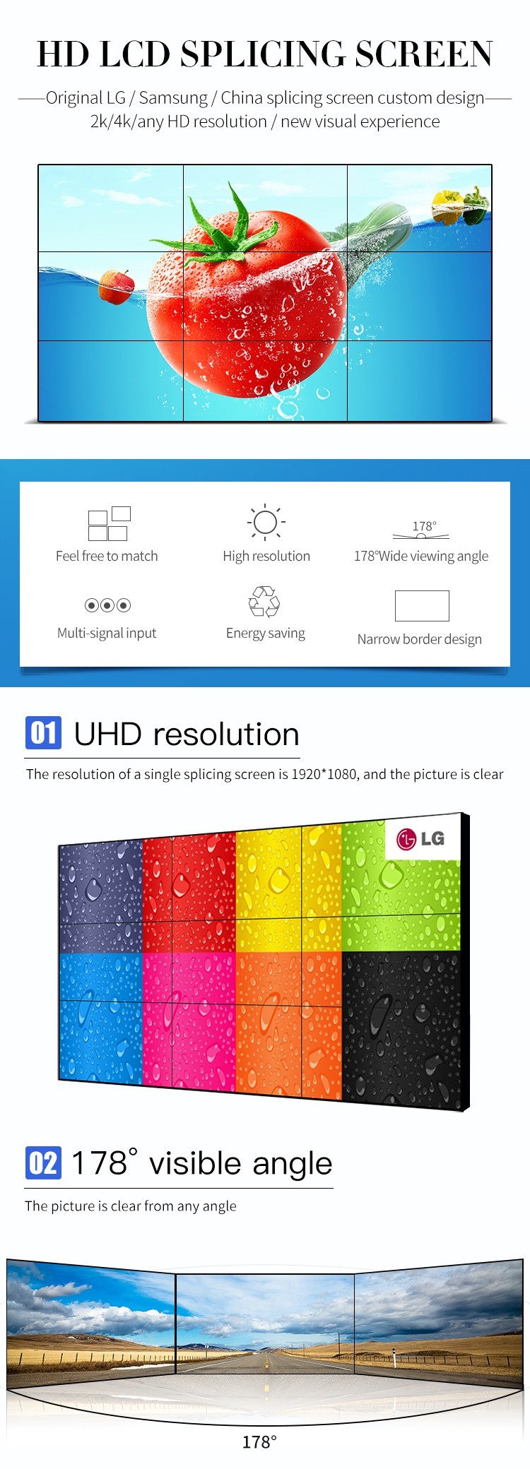 Full Color Led Billboard Display Electronics Led Sign Board 6ms Response Time