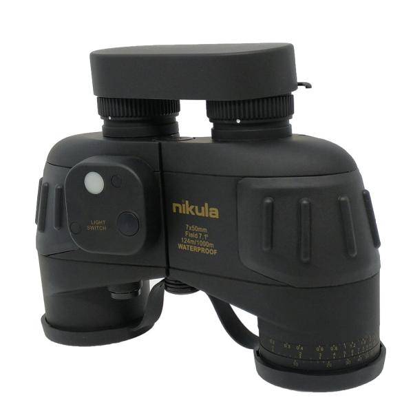 Quality 7x50 Rangefinder Waterproof Binocular Hunting Watch Binoculars With Compass for sale