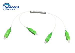 China SC APC 1x8 PLC Splitter Single Mode Fiber Optic PLC Splitter For FTTH on sale