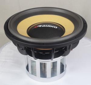 China Neodymium  Competition Car Subwoofers High Powerful 15 Inch CE Certified on sale