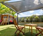 Beige Grey Color Sun Shade Sail Shadow Net for Garden & Patio