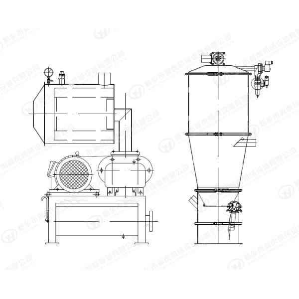 Pneumatic Vacuum Feeder Stainless Steel Material Customers' Request Color