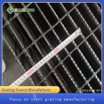 8m Long Span Toothed Steel Grating Customized Press Welding Process