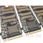 8 Layer SSD Solid State PCB , 22MMx80MM Hard Drive Circuit Board