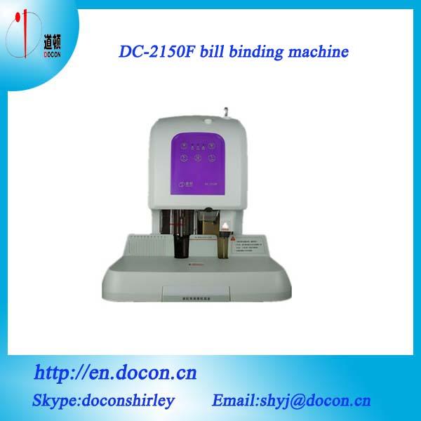 Quality DC-2150F automatic bill binding machine for sale