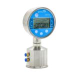 Intelligent Micro Digital Pressure Gauge Bottom Connection Radial Mounting