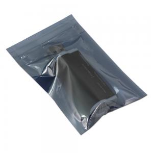 China Zip lock Transparent ESD Metalized Static Shielding Bag For Component Packing on sale