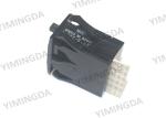 Code Identify Button Switch Textile Machine Parts For Yin Auto Cutter