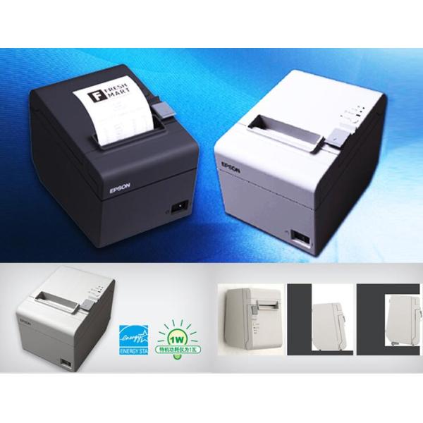 2 Inch Auto Cutter Thermal Receipt Printer / White Wireless Thermal Label Printer
