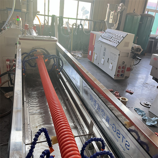 Carbon Spiral Corrugated Pipe Production Line With Advanced Forming Technology