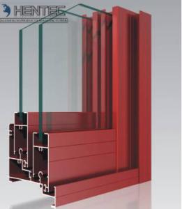 Buy cheap T5 / T6 Aluminium window extrusion profiles GB/75237-2004 product