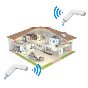 Buy cheap Wireless USB WiFi Range Extender 300mbps Signal Booster product