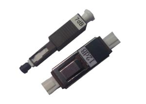 Buy cheap Male To Female Type MU Attenuator , Inline Fixed Optical Attenuator Various Color product