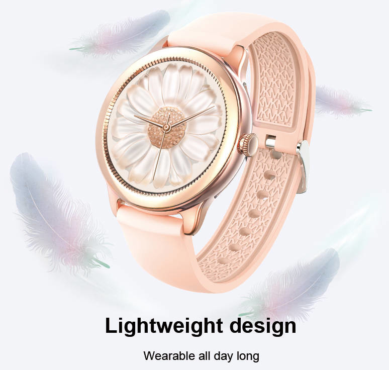 RTL8762C Bluetooth IOT Devices Continuous Auto Heart Rate Monitor Smartwatch