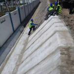 Concrete Cement Blanket 10mm Made in for Roof Garden Road Base Tunnel Heat