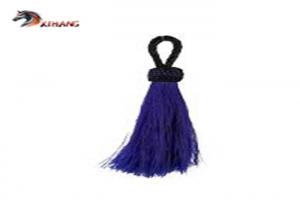 Buy cheap 2 Inch Blue Horse Hair Yellow Horse Tail Extension Good Elasticity product