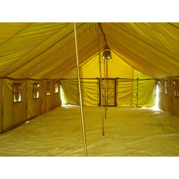 Pole-style Galvanized Steel Waterproof Canvas Army Military Tent