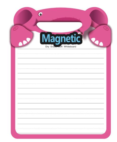 Quality Eco Vertical Magnetic Fridge Calendar Grocery List Pad For Refrigerator for sale
