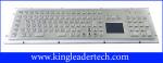 IP65 Rugged Kiosk Metal Industrial Keyboard With Touchpad Function Keys And