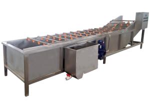 Buy cheap Industrial Vegetable Processor Machine , Fruit And Vegetable Washer Machine product