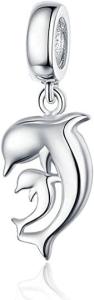 China Beads Pendant 925 Silver Charm Tortoise Charm Mermaid Beads Shell Charm Lucky Sea Turtle Dangle for Bracelets on sale