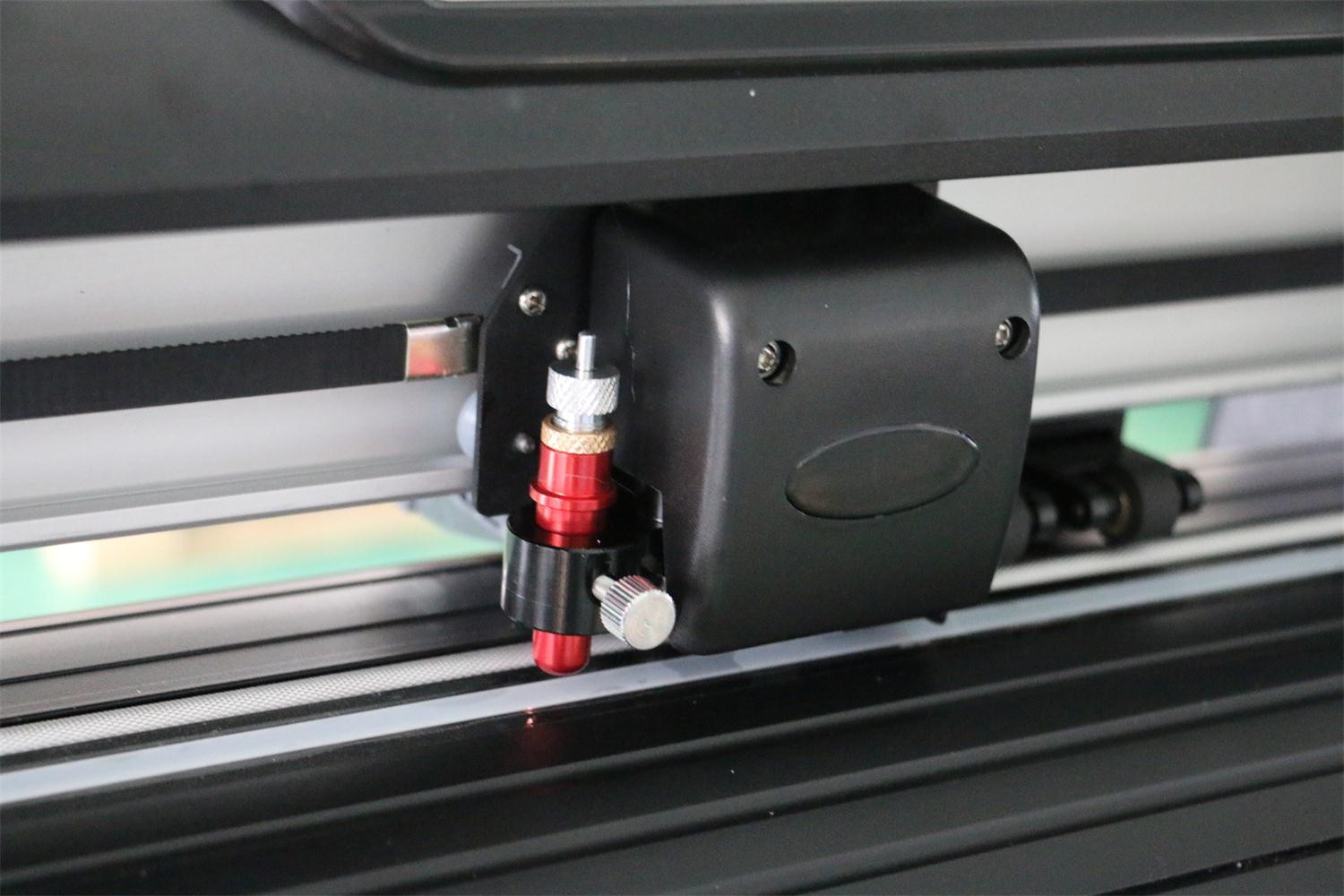 48" Contour Cutting Plotter Automatic Vinyl Plotter Printer With 3 Roland Blades