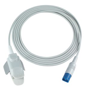 Sping 8Pin Adult Soft Tip SpO2 Sensor 3.0M