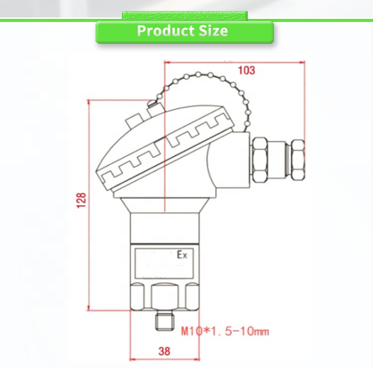 VIBRATION SENSOR UNIVO UBZD6000 PLC/DCS for Online Monitoring of Mechanical Vibration