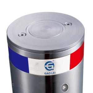 SUS304 Automatic Rising Bollards RGB LED Security Tank Capacity 4L