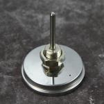 Round Shape OEM Thermometer Glow In The Dark Dial Type ISO9001 For BBQ Oven