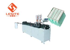 Buy cheap 380V/50Hz Power Supply Air Filter Frame Making Machine With Omron Control System Customizable Frame Size product