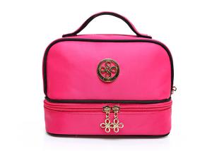 China Convenient Extra Large Toiletry Bag Nylon Material With Bulit - In Small Mirror on sale